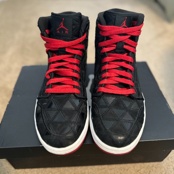 Jordan 1 Retro J2k Black Varsity Red - Size: 10 - Picture 3 of 5